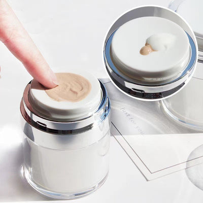 Acrylic Vacuum Cream Bottle Cosmetic Container