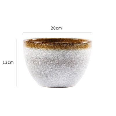 Chicken Ceramic Container Tableware Hot Pot Seasoning Basin