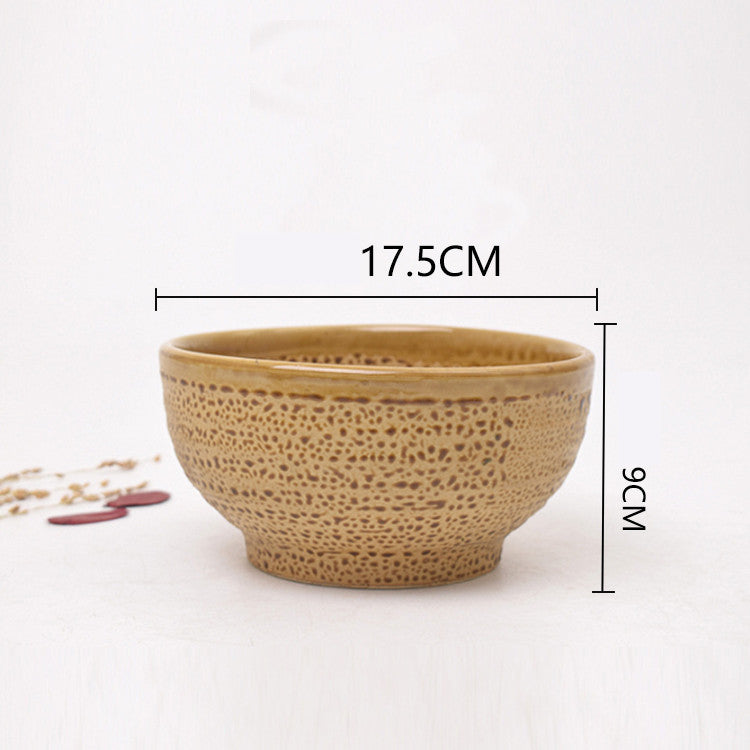 Chicken Ceramic Container Tableware Hot Pot Seasoning Basin