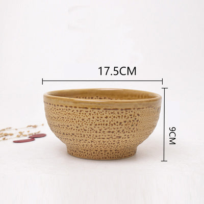 Chicken Ceramic Container Tableware Hot Pot Seasoning Basin