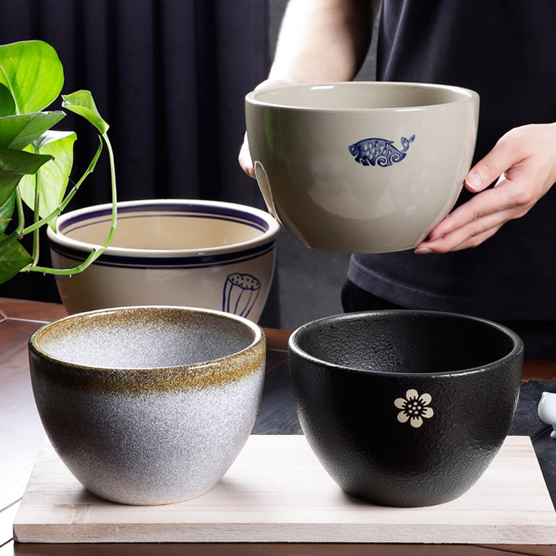 Chicken Ceramic Container Tableware Hot Pot Seasoning Basin