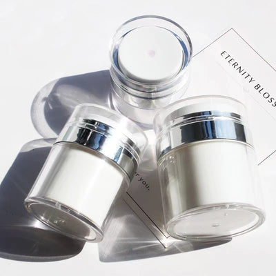 Acrylic Vacuum Cream Bottle Cosmetic Container